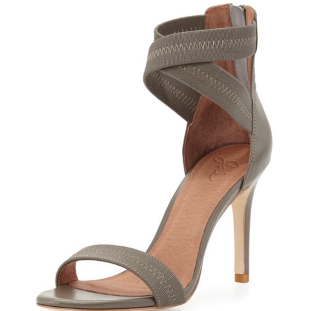 Elaine elastic leather Joie heels size 36.5 - Picture 1 of 6